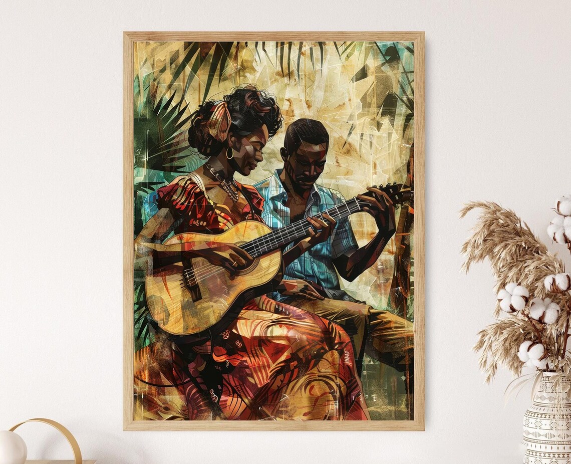 Afro Brazilian Culture Art Print, Cultural Heritage