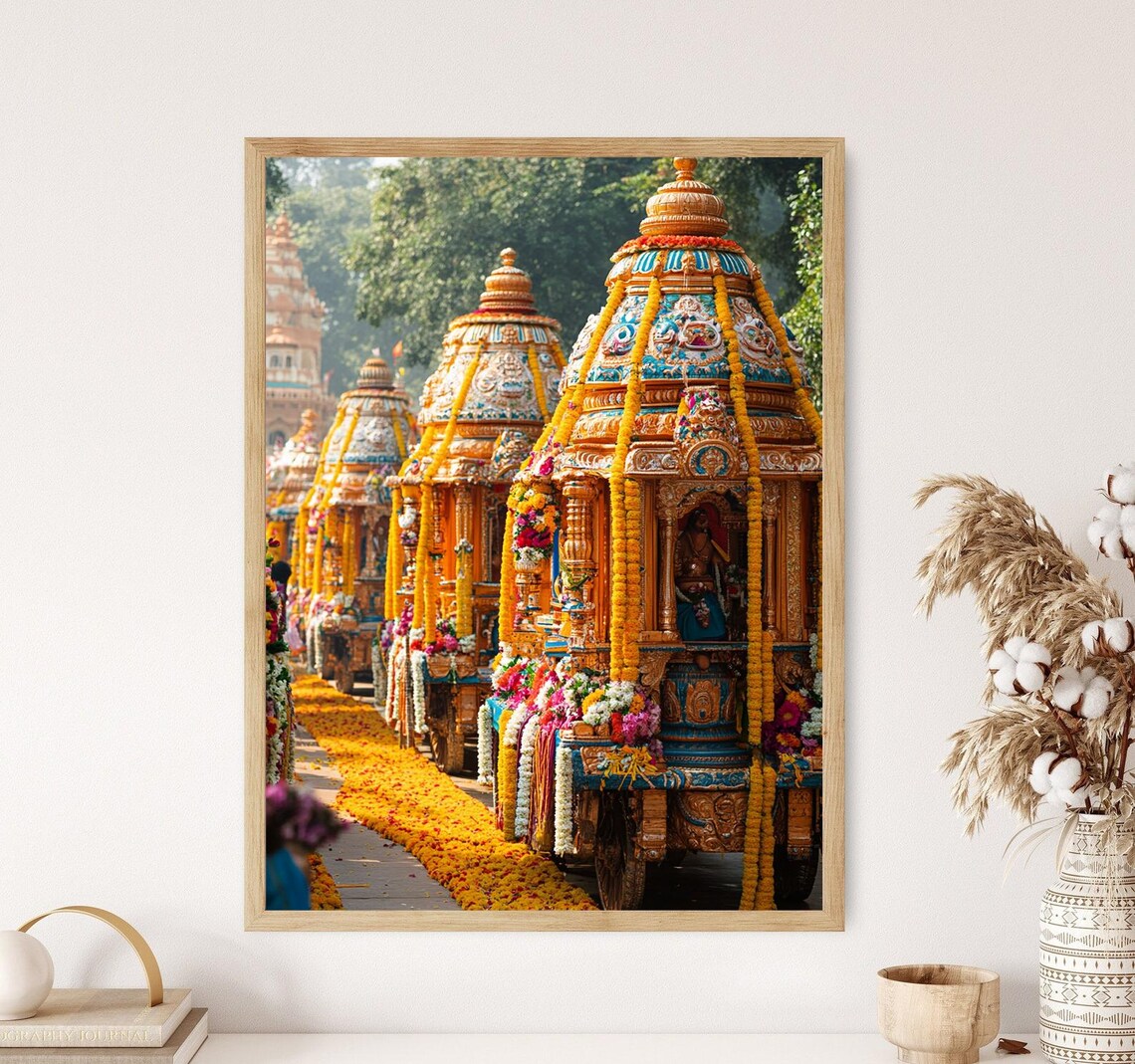 Ratha Yatra Festival, Odisha Folk Chariot Design