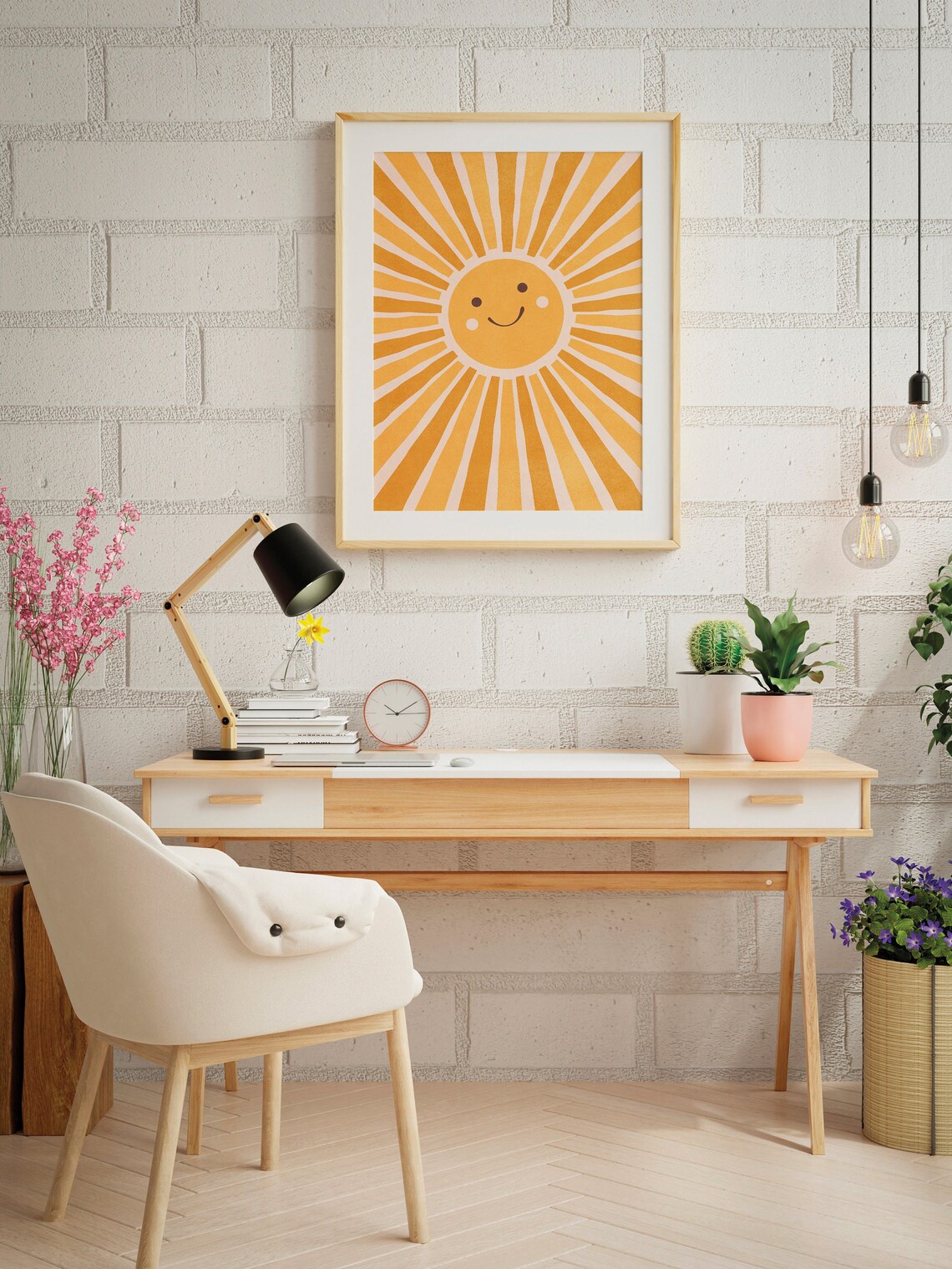 Sunshine Nursery Poster, Nursery Room Decor - Image 2