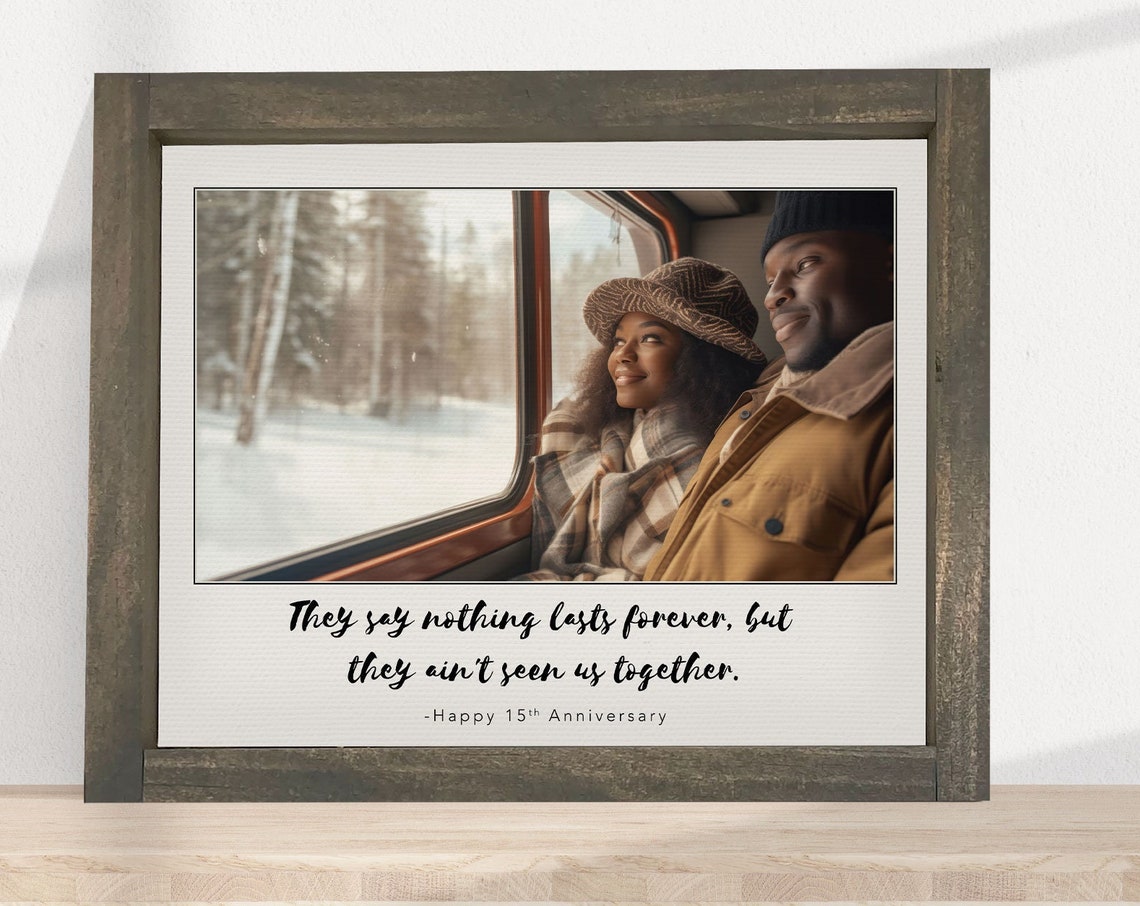Anniversary Quote, Photo Print