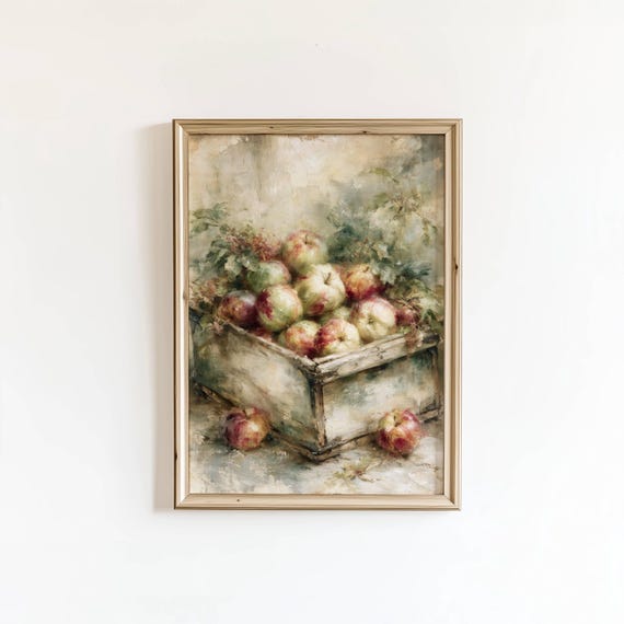 Moody Still Life Print Fall Art Cottagecore Autumn Wall Digital Download