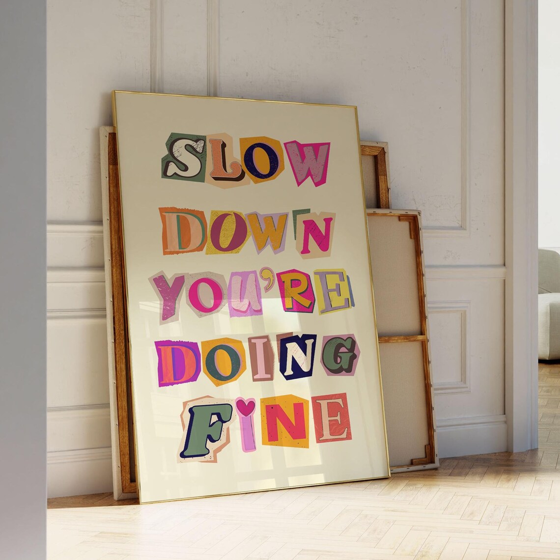 Slow Down You're Doing Fine Billy Joel Poster - Image 3