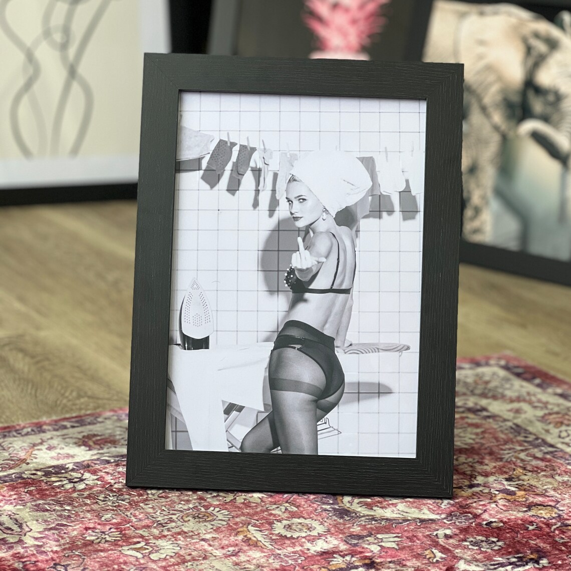 Laundry Prints, Funny Utility Room Art Print