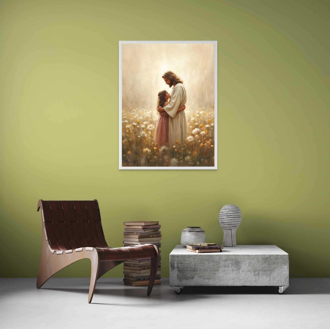 Seeing Jesus With Children, Christian Wall Art - Image 4