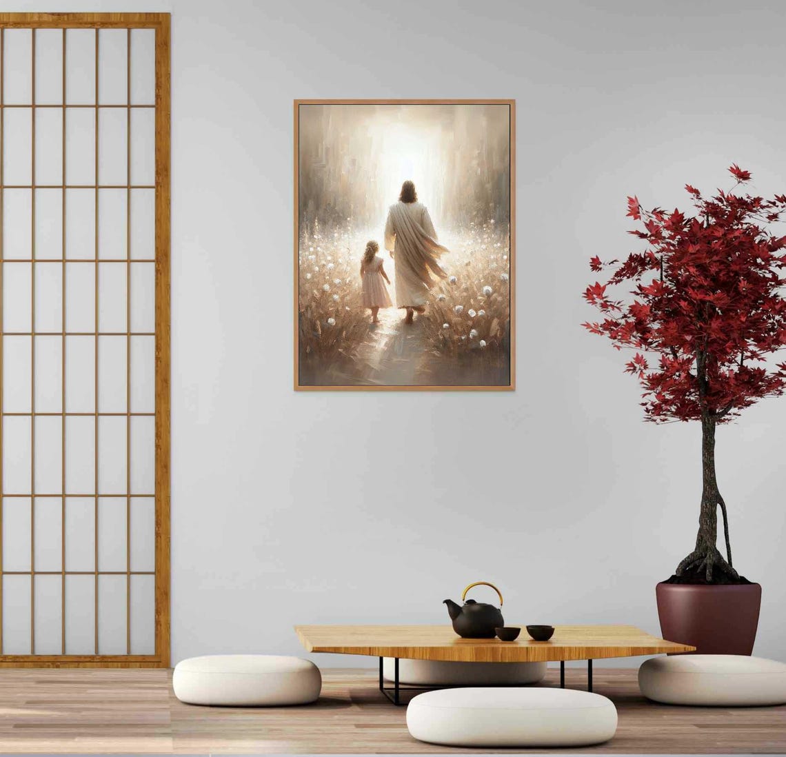Days With Him Christian Nursery Art Print - Image 5