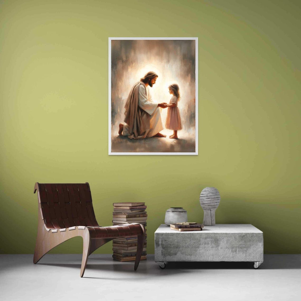 Her Trust And His Love, Christian Art - Image 3