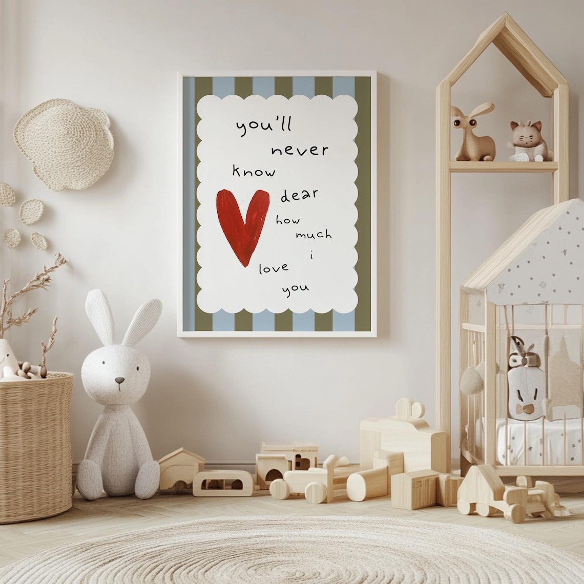 Youll Never Know Dear Quote Art Print for Kids Room - Image 4