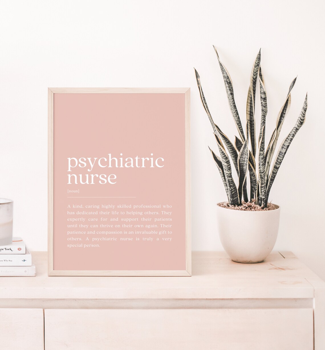 Psychiatric Nurse Definition, Dictionary Gift - Image 2