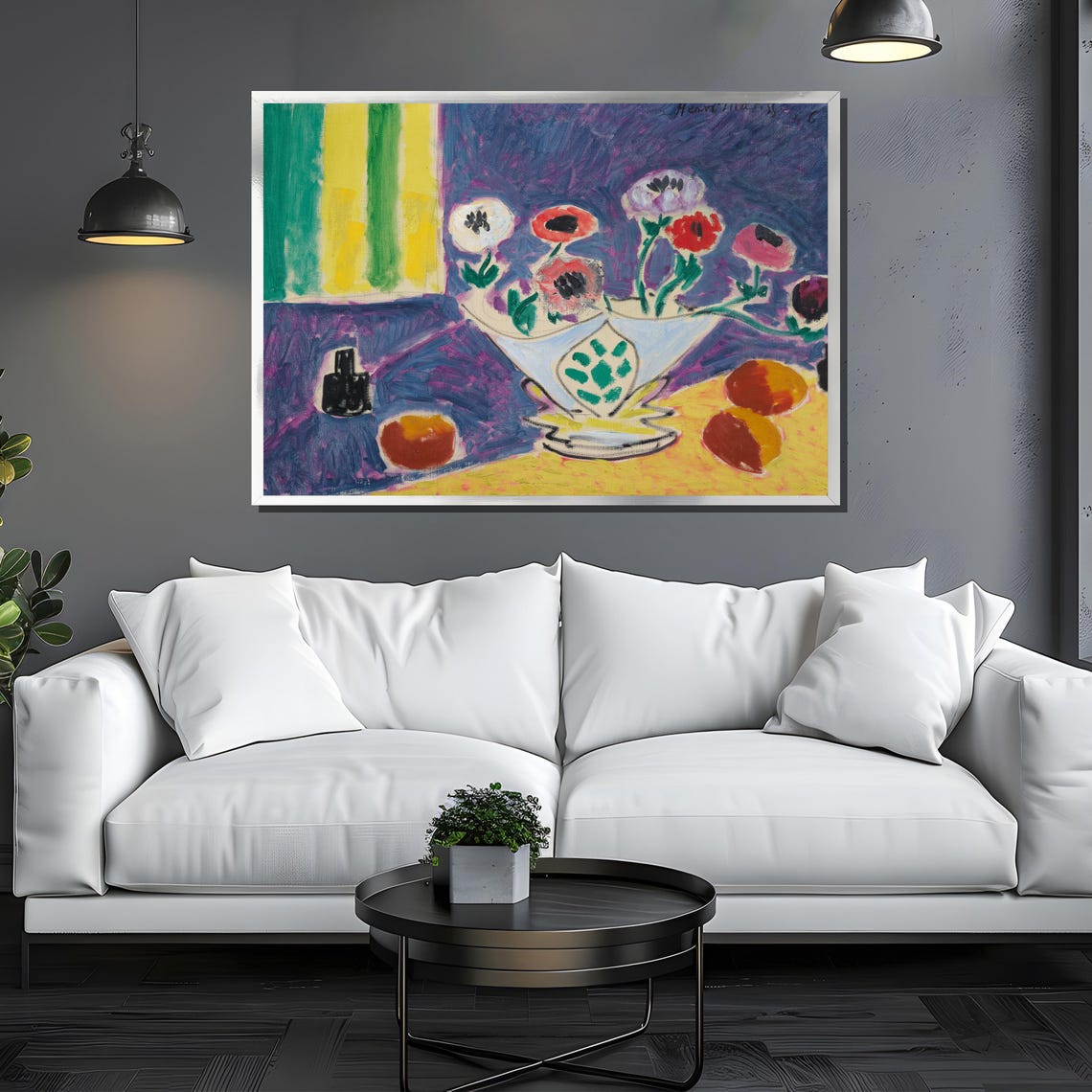 Surreal Jungle Bathroom Painting Whimsical Nature Themed Artwork For Unique Home Dcor And Creative Gift Ideas - Image 3