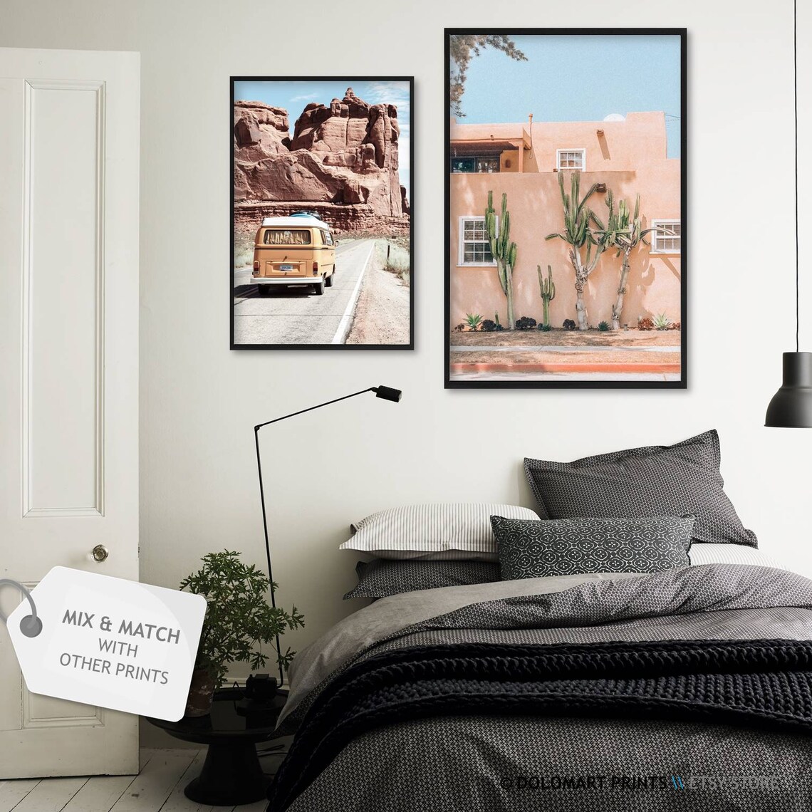 Arizona Desert Boho Art Print, Southwestern Decor - Image 2