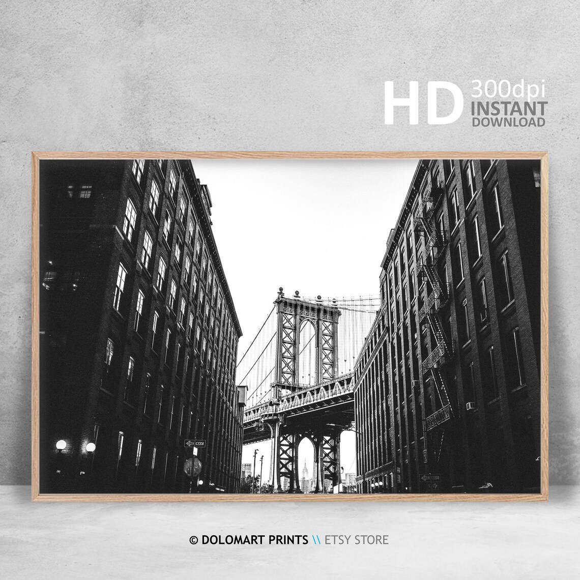 New York Brooklyn Contemporary Architecture Art Print - Image 4