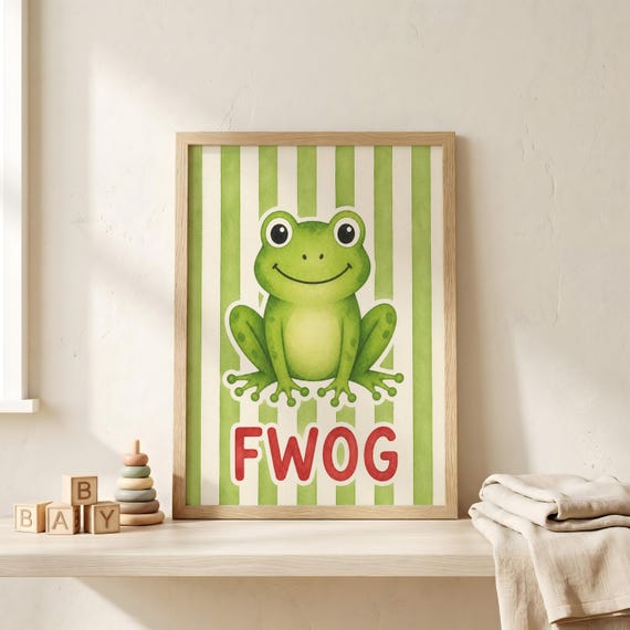 Custom Toddler Boy Nursery Mispronunciation Keepsake Art Print