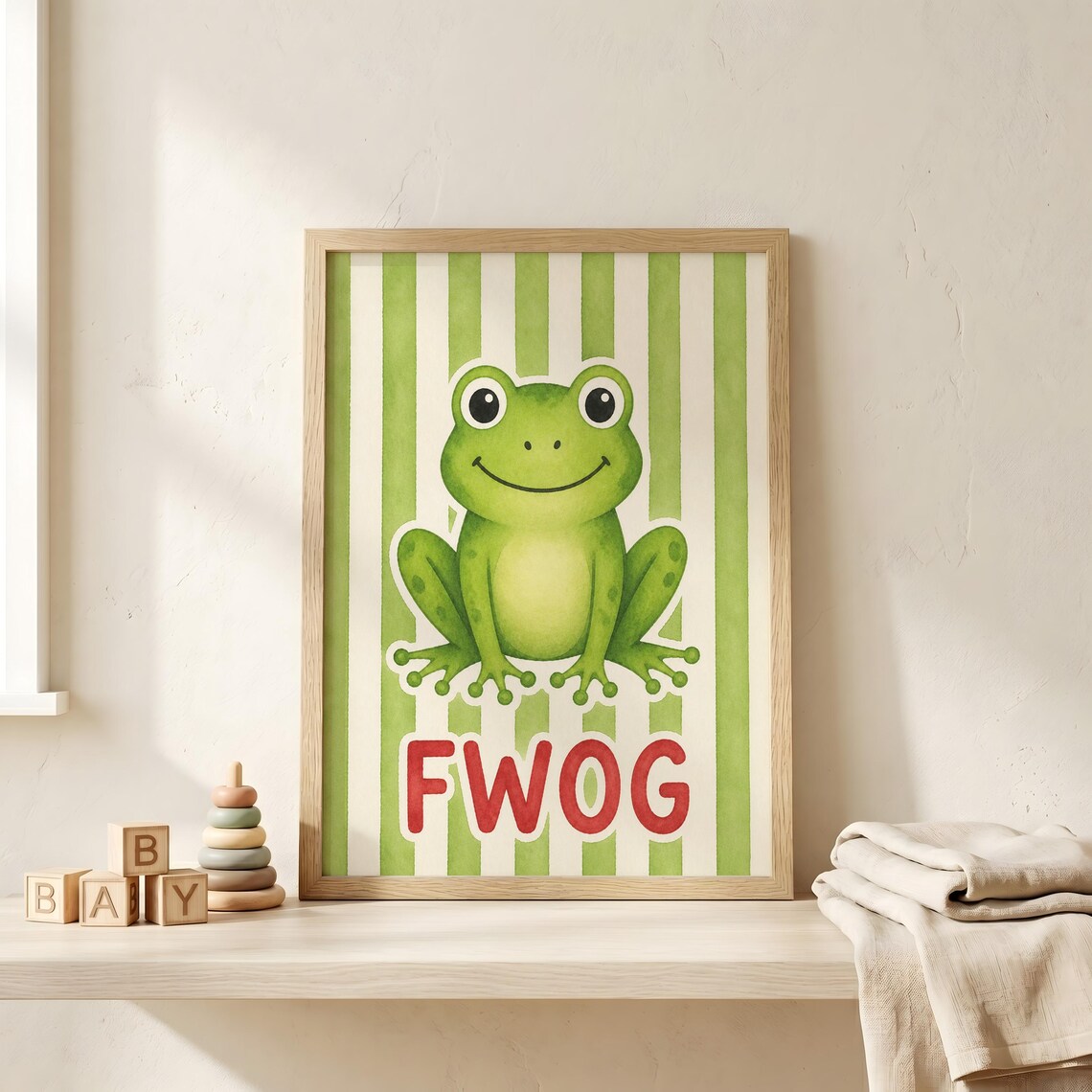 Custom Toddler Boy Nursery Mispronunciation Keepsake Art Print