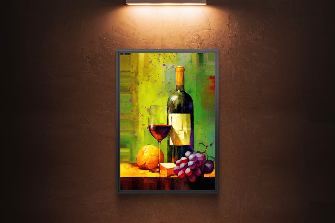 French Restaurant Art Decor Charcuterie Poster Boho Cafe Decor Swiss Prints - Image 2