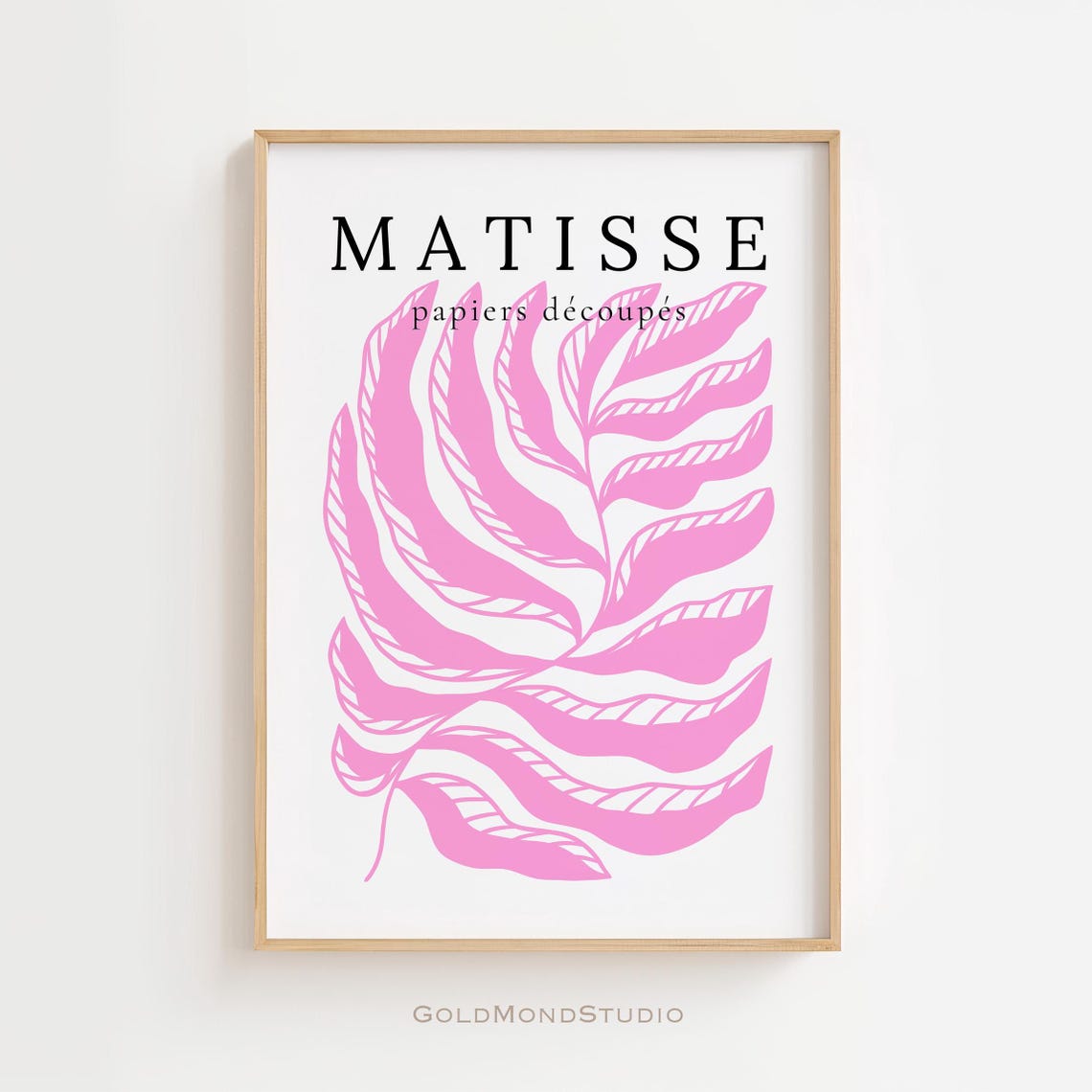 Matisse Poster Henri Matisse Print Matisse Cut Outs Wall Art Minimalist Poster Wall Decor Living Room