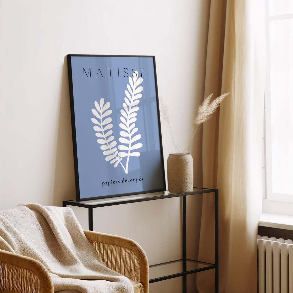 Matisse Poster Henri Matisse Print Matisse Cut Outs Wall Art Minimalist Poster Wall Decor Living Room - Image 3