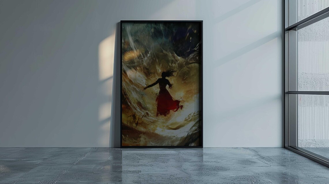 Expressionist Abstract Modern Housewarming Gift - Image 3