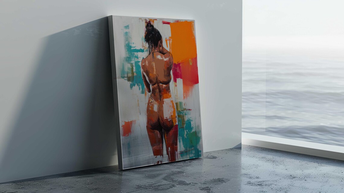 Mature Content Nude Art, Modern Figure Study