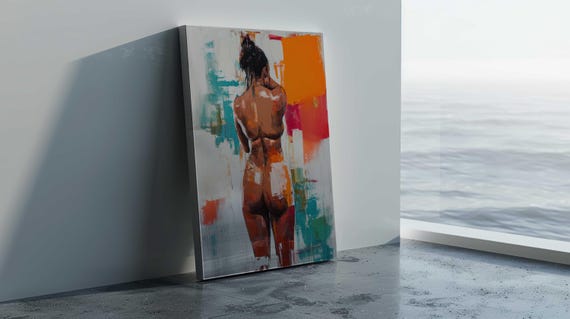 Mature Content Nude Art, Modern Figure Study