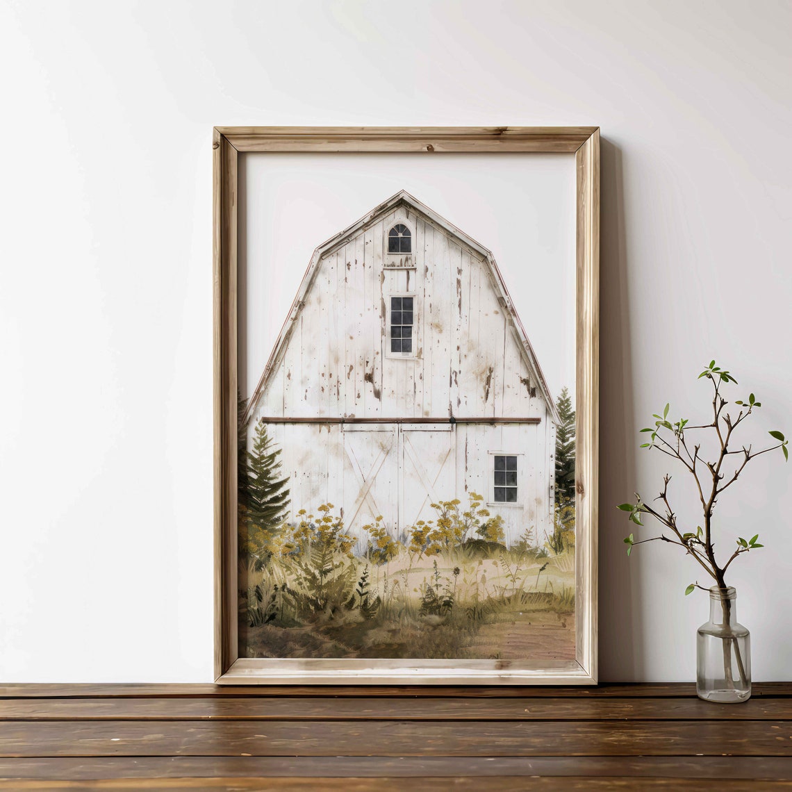Barn Print Rustic Farmhouse Art Print - Image 3
