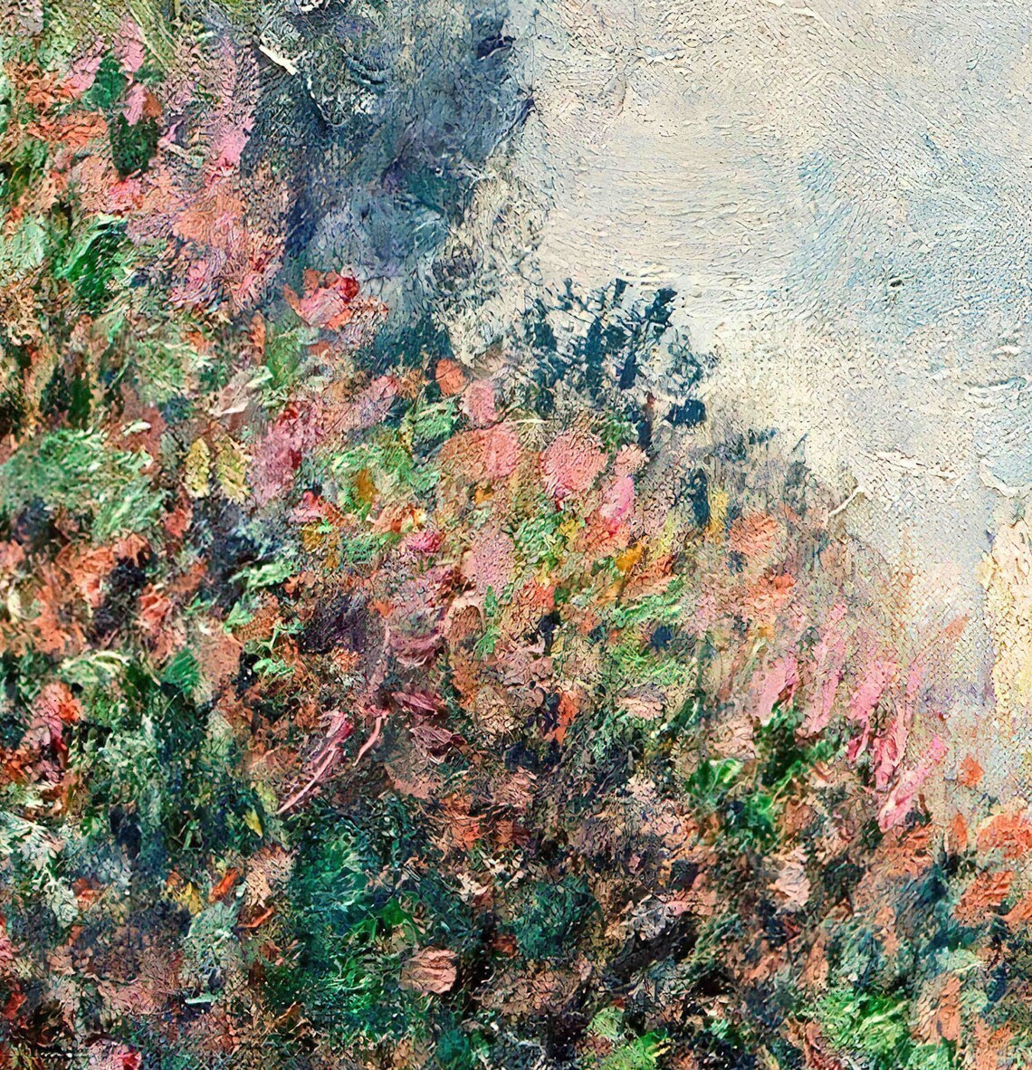 Parc Monceau by Monet, Oil Painting-Style Art Print - Image 2