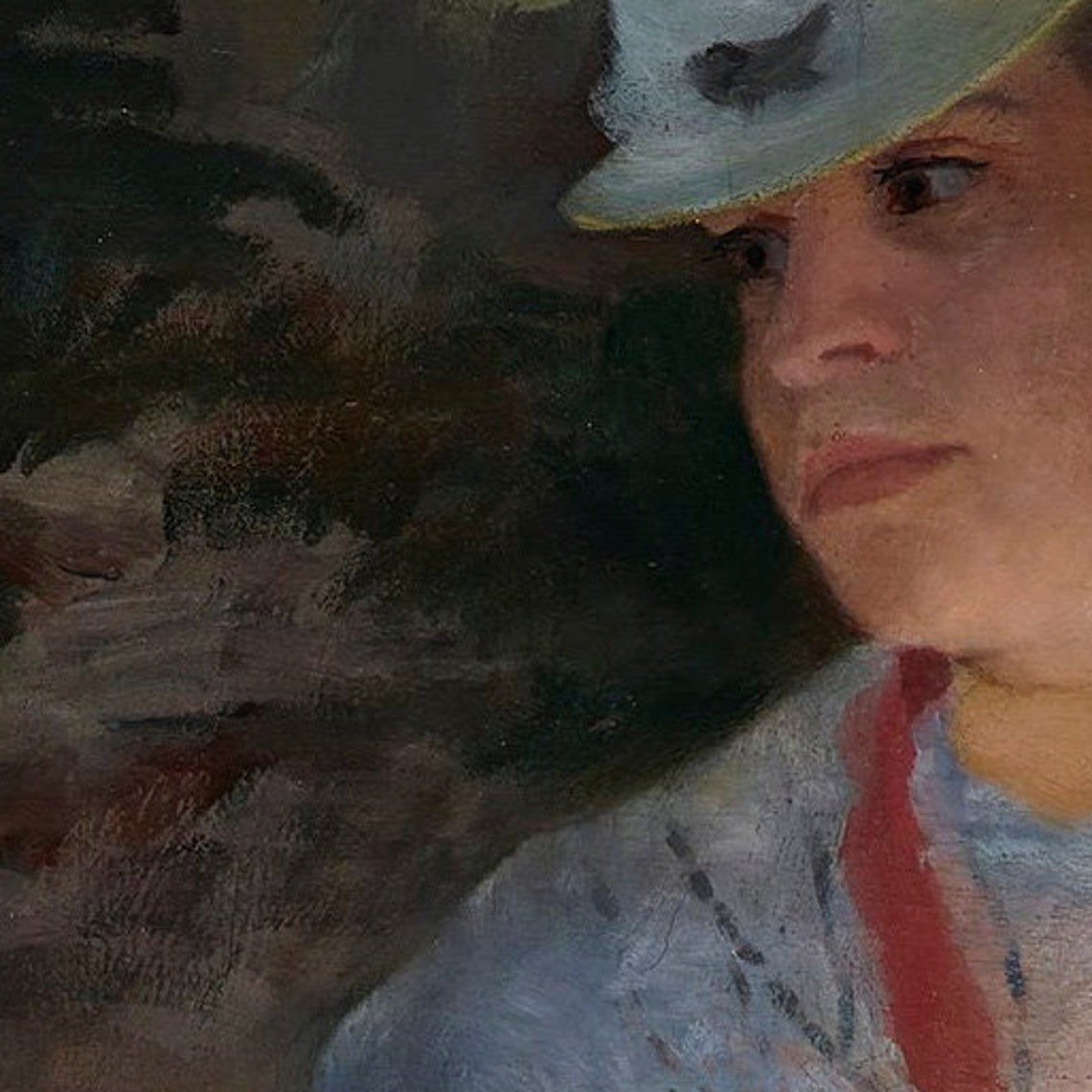 Renoir Lise Impressionist Parasol Portrait Classic Garden Poster - Image 3