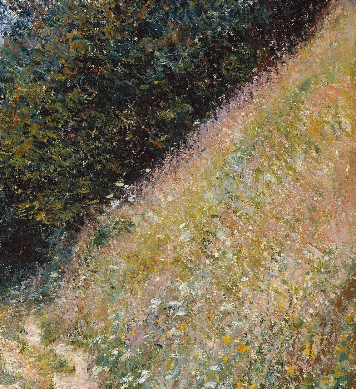 Road At La Cave By Cloude Monet 3d Printed With Texture And Brush Strokes Looks Like Original Oil Painting - Image 3