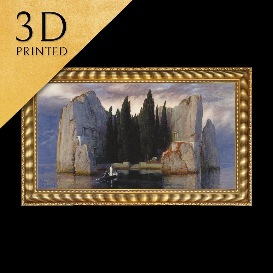 The Isle Of The Dead, Arnold Bcklin Art Print