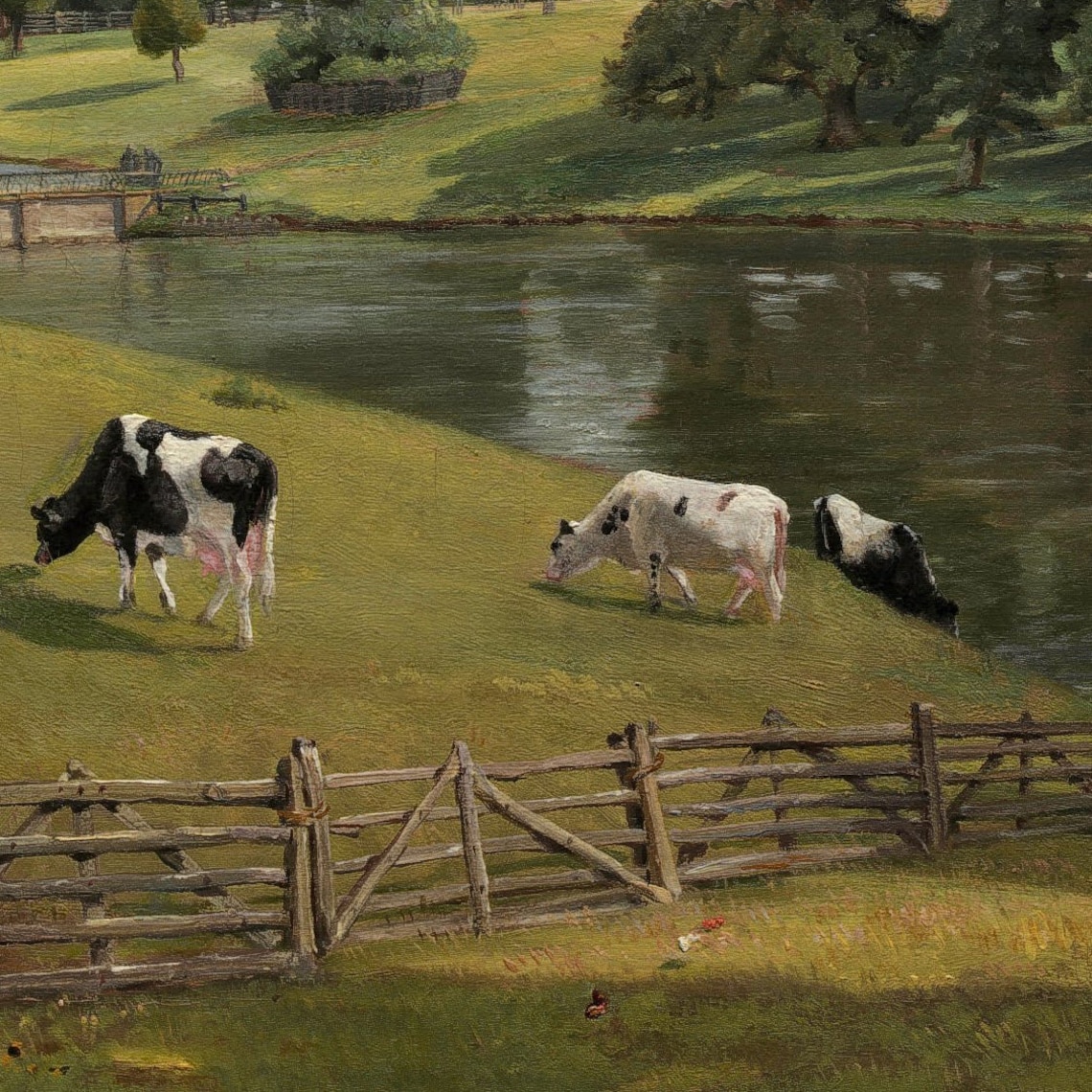 Wivenhoe Park Essex, John Constable Art Print - Image 3
