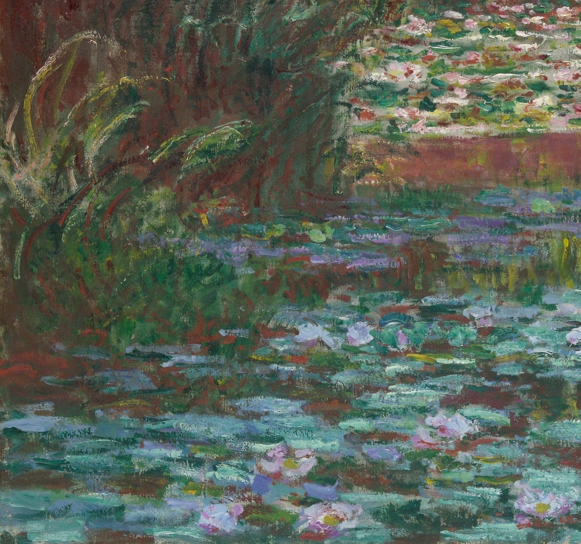 Monet Japanese Bridge Water Lilies Giverny Pond Garden Poster - Image 3