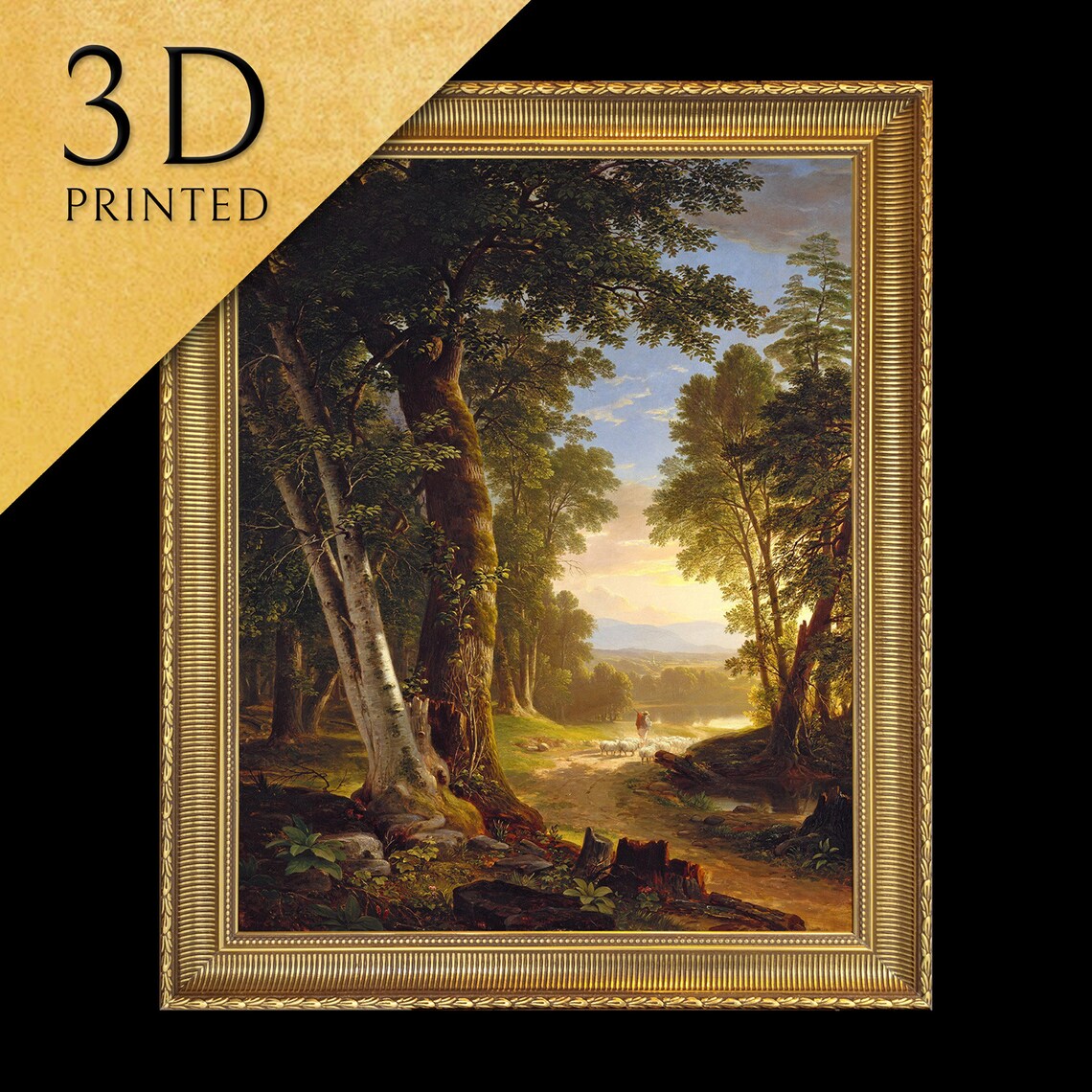 The Beeches by Asher Brown Durand Art Print
