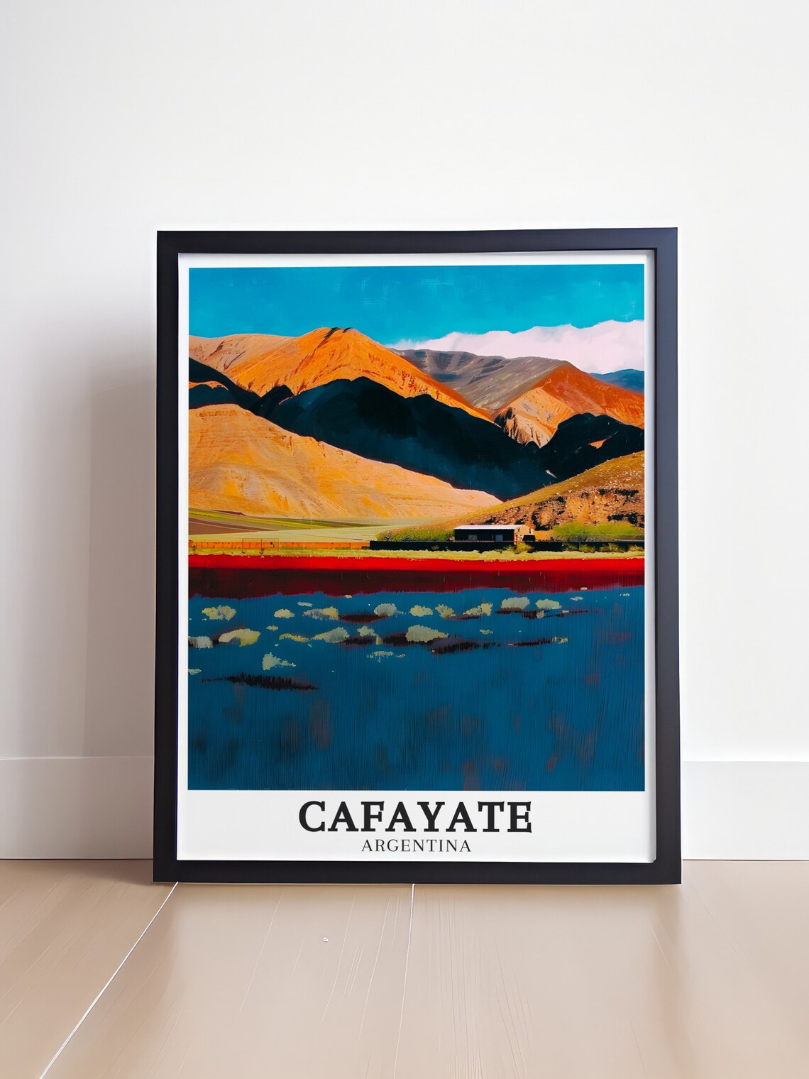 Cafayate Calchaqui Valley Desert Mountains and Shores Poster - Image 4