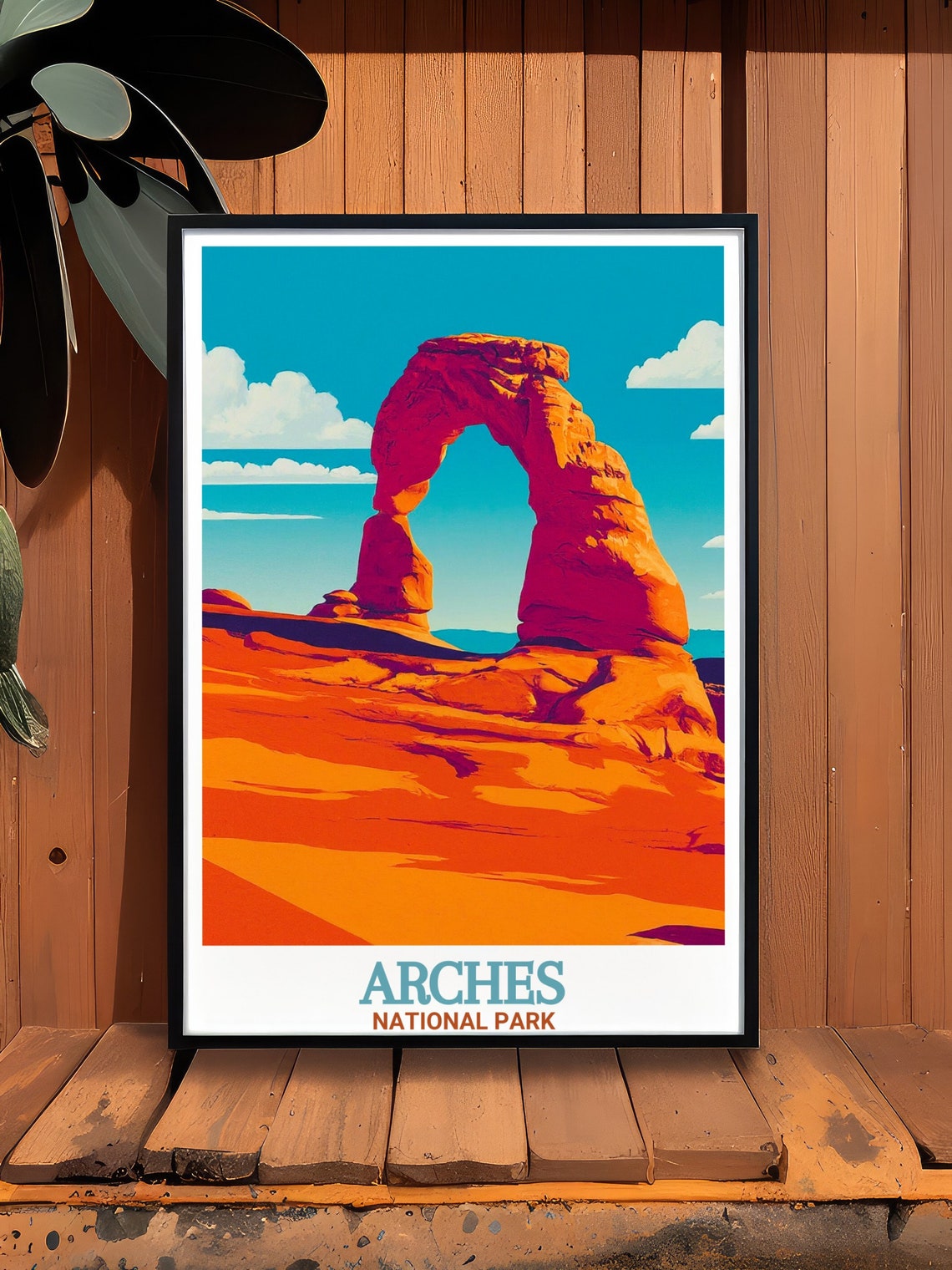 Arches National Park Delicate Arch Red Rock Desert Utah Poster - Image 2