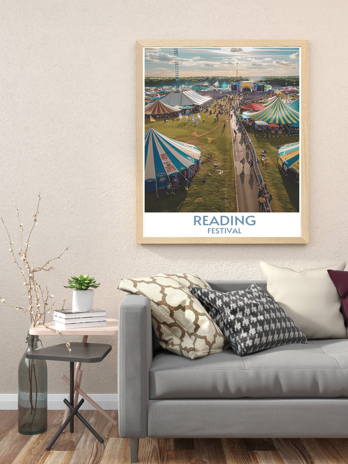 Reading And Leeds Festival Ground Posters Festival Ground Art For Music Lovers Festival Ground Art Print - Image 3