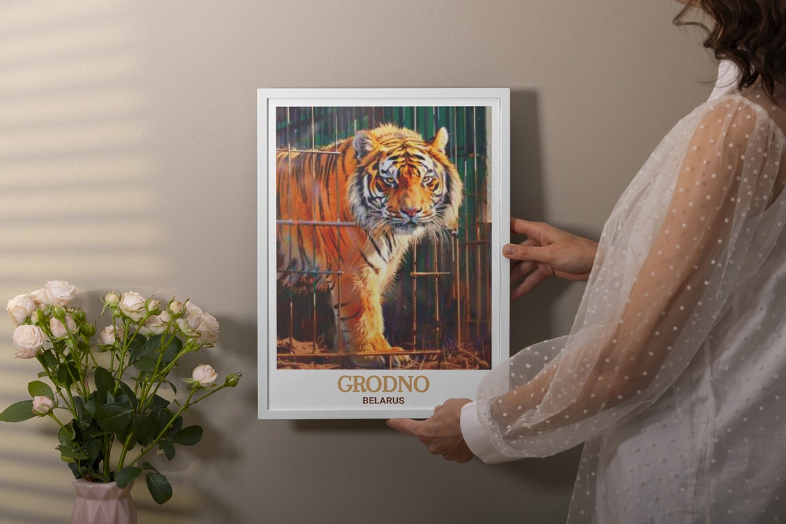 Grodno Travel Print Zoo Grodno Travel Poster Grodno Belarus Art And Zoo Grodno Prints Belarus Posters And Zoo Grodno Gifts - Image 2