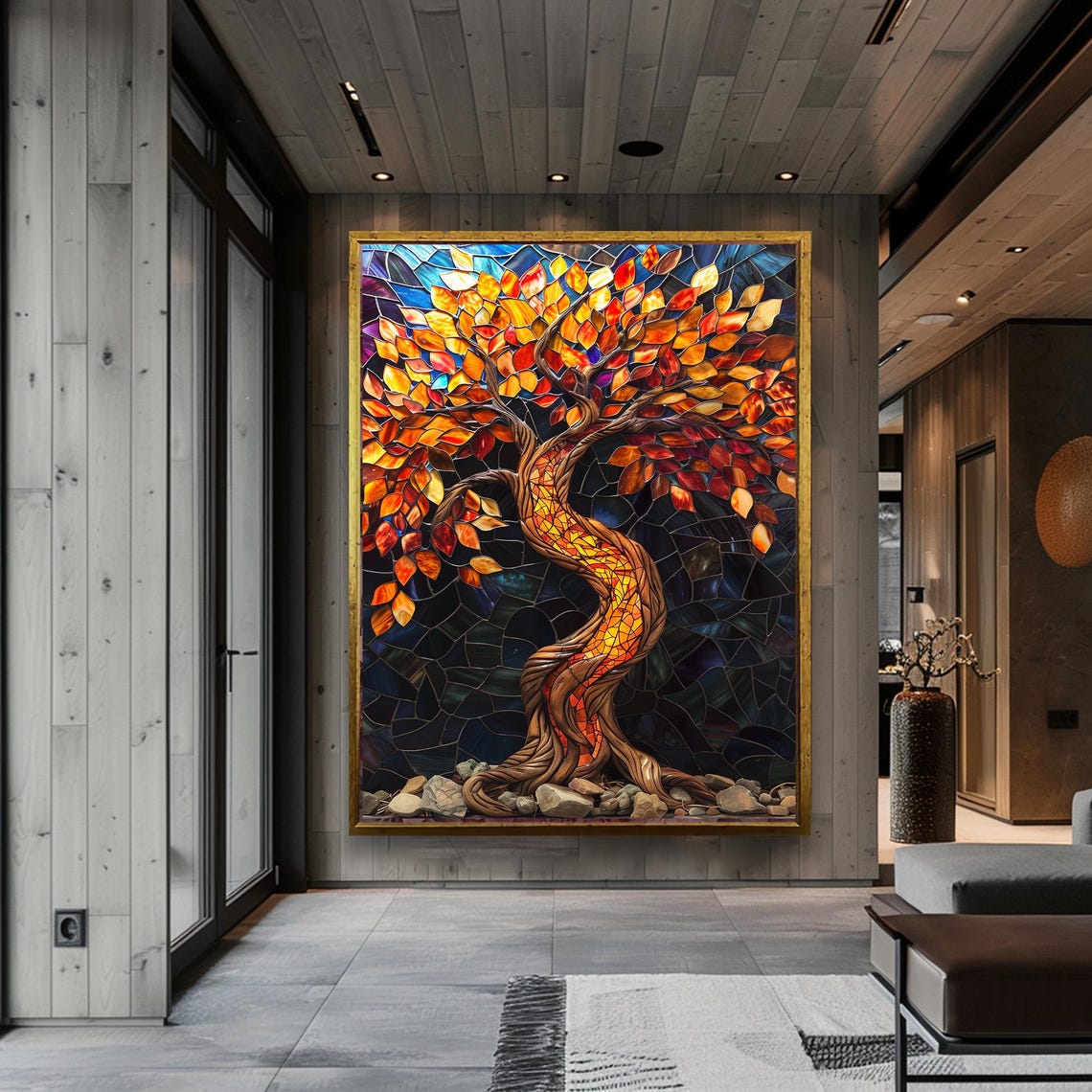 Tree Decor Wall Art Tree Art Extra Large Africa Decor Natural Tree Decor Nature Lovers Gift Home Decor Outdoor Decor Art Decor - Image 5