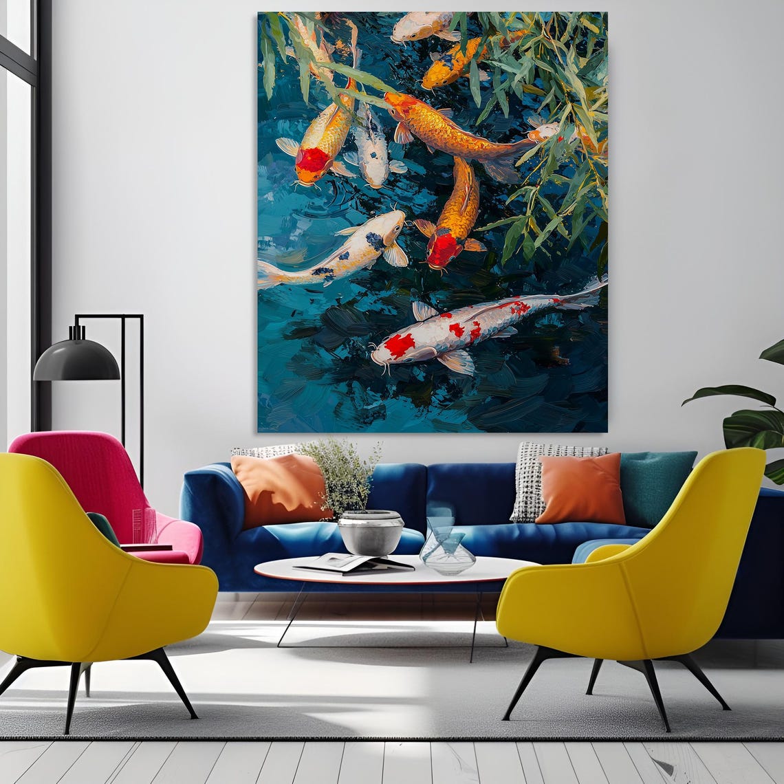 Art Print Fish Decor Wall Art Print Home Decor Office Decor Framed Artwork Large Print Fisher Decor Fish Print Fish - Image 5