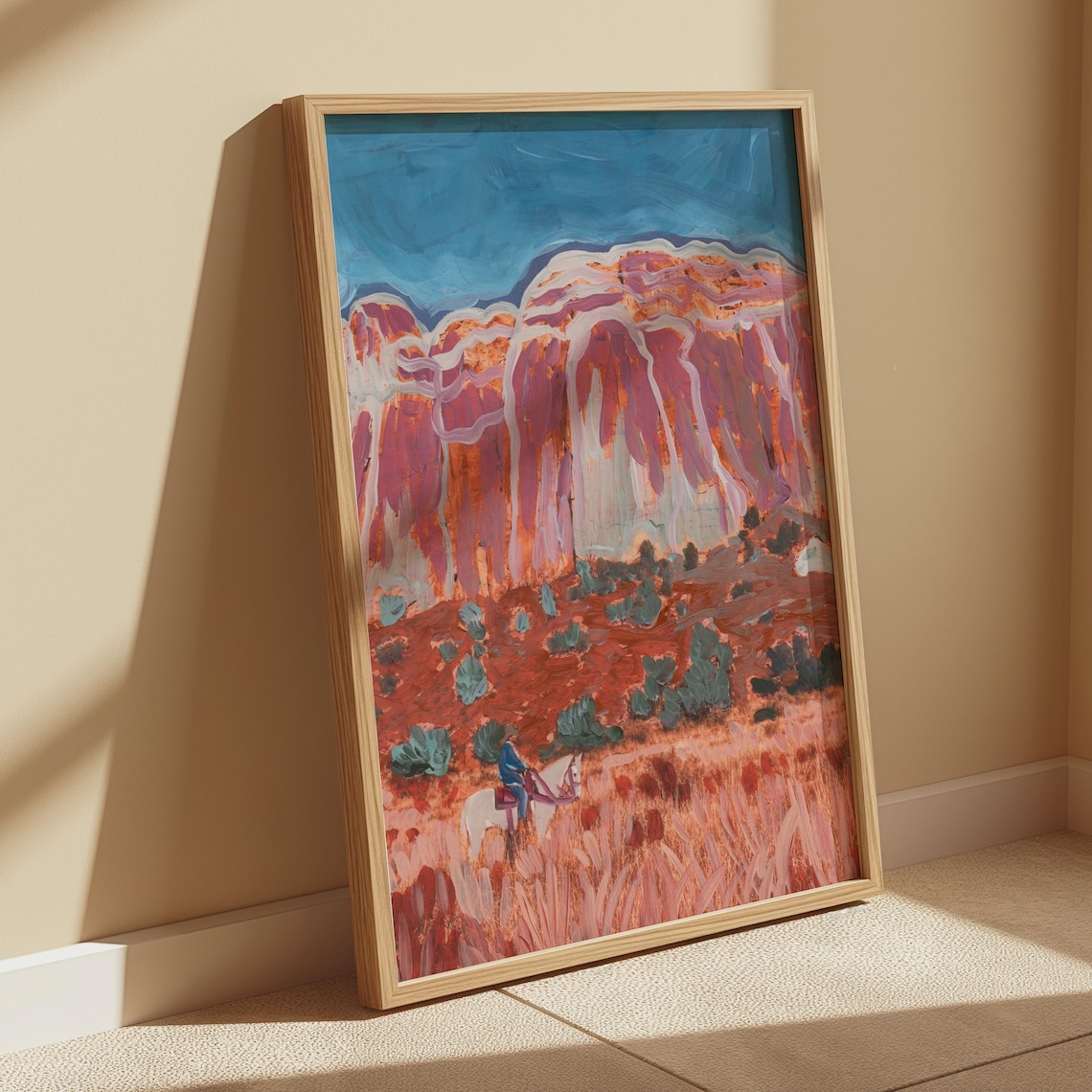 Southwestern Landscape, New Mexico Travel Poster