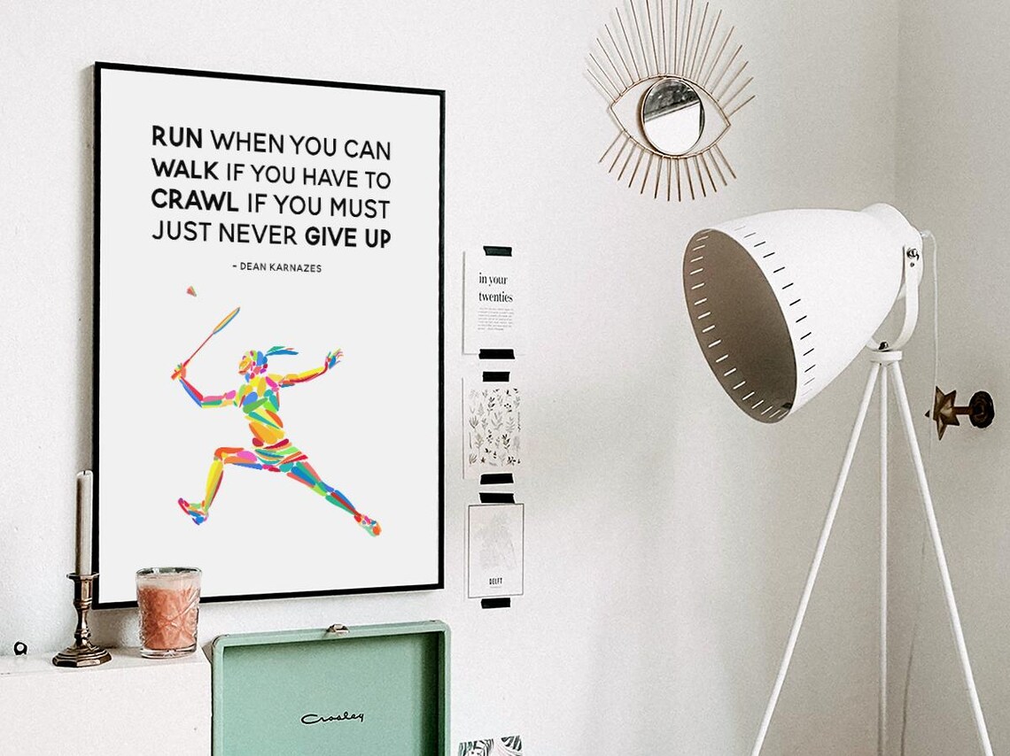Run Walk Crawl, Never Give Up Quote - Image 3
