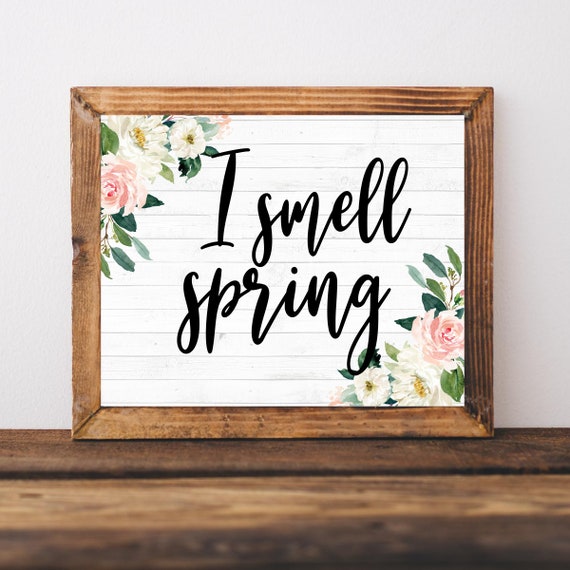Spring Wall Decor Artfarmhouse Sign Farmhouse Art Prints