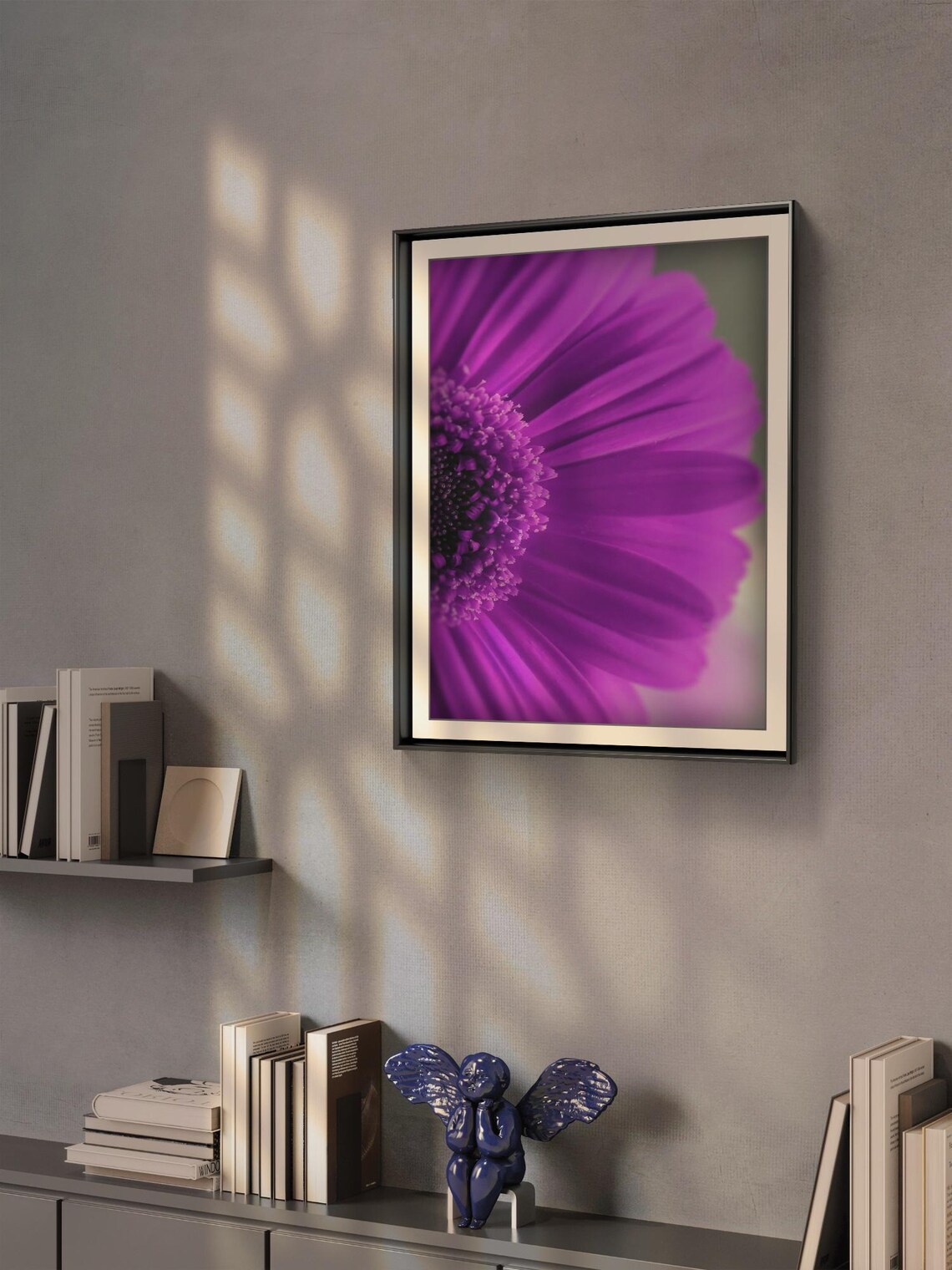 Vibrant Flower Close-Up Nature Photo Art Print