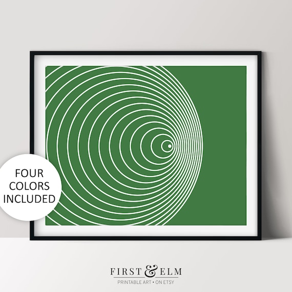 Doppler Effect, Minimalist Science Art Print
