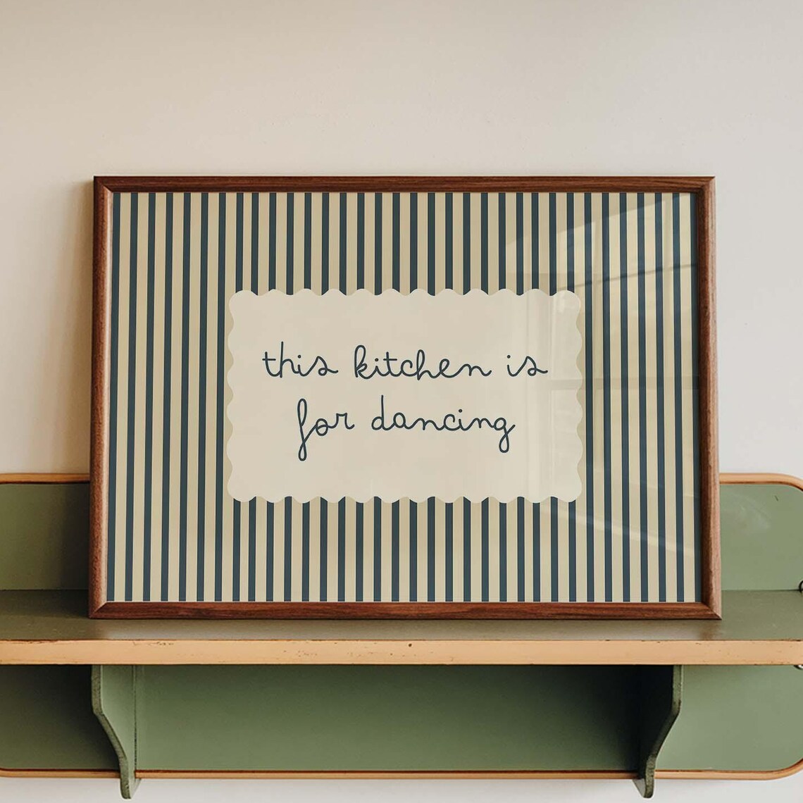 This Is For Dancing, Kitchen Wall Art Print