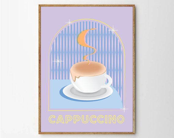 Coffee Poster Retro Print 3 Piece Wall Art Bed And Breakfast Bar Decor Kitchen