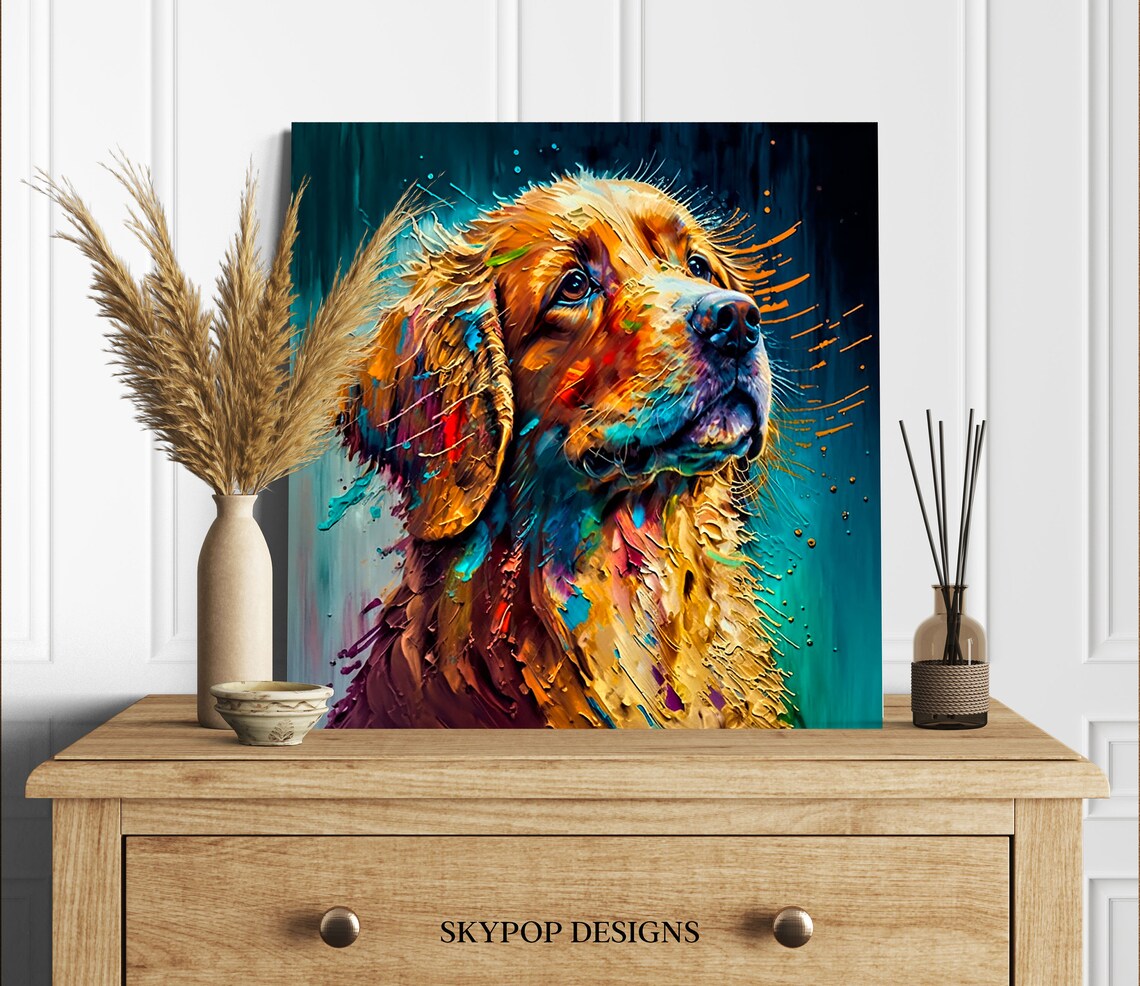 Loyal Dog Wall Art Print, Animal Nursery Decor - Image 5