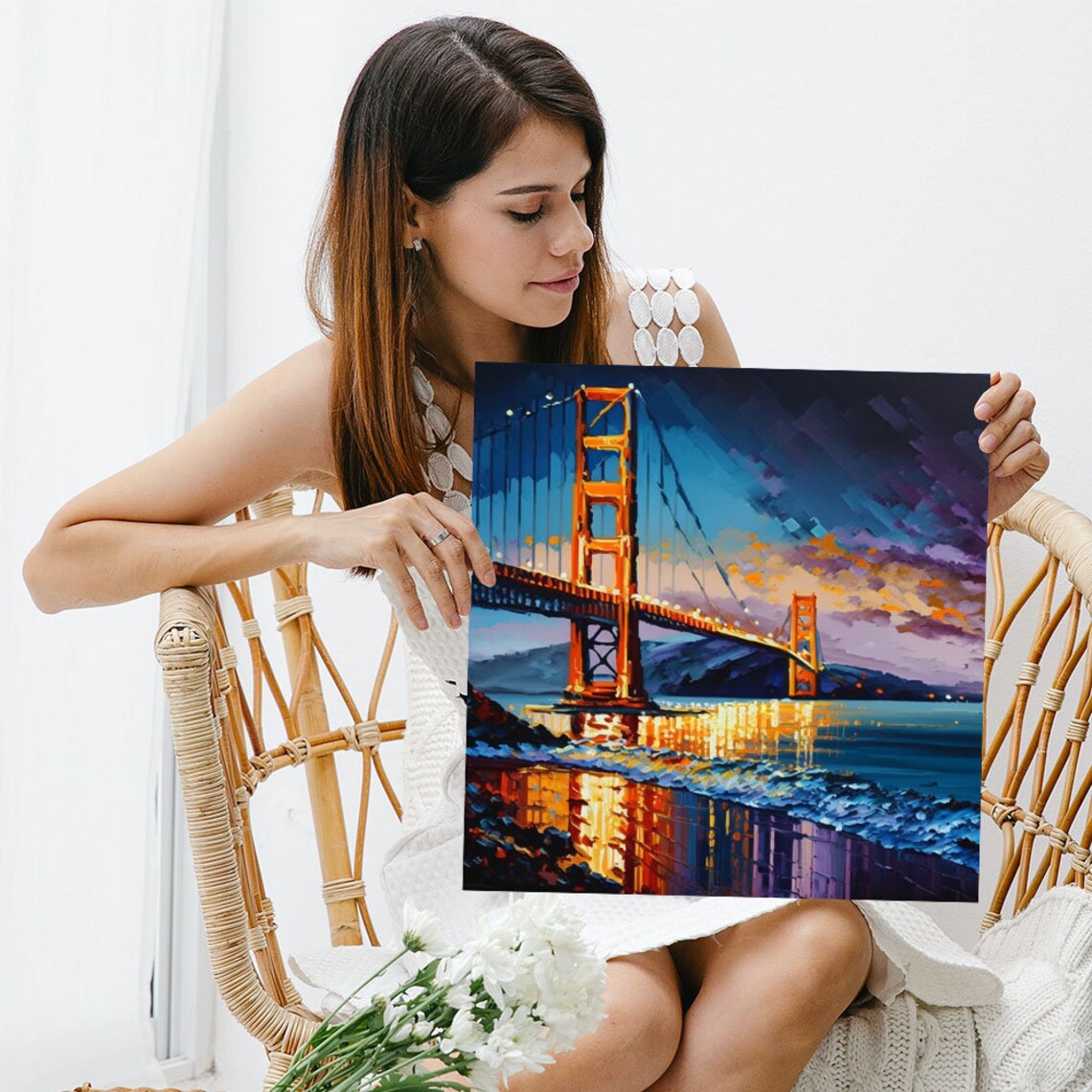 Golden Gate Bridge, San Francisco Travel Poster - Image 3