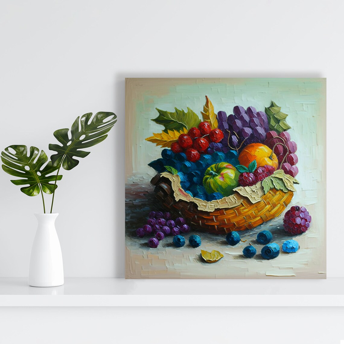 Fruit Still Life Art Or Poster Fruit Wall Art Still Life Decor Fruit Artwork Fruit Wall Decor Living Room Decor Room Decor - Image 2