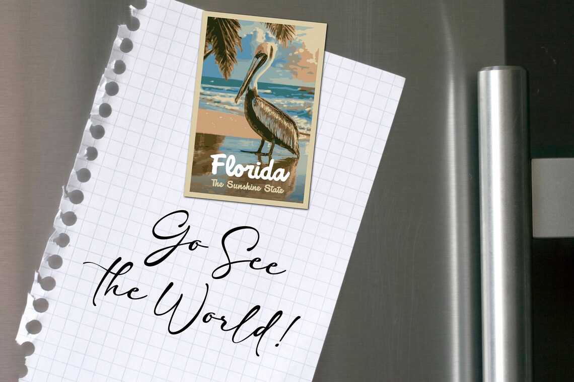 Florida The Sunshine State Vintage Travel Poster - Image 2