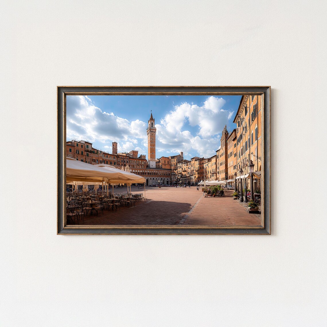 Siena Piazza Del Campo Photography Art Print