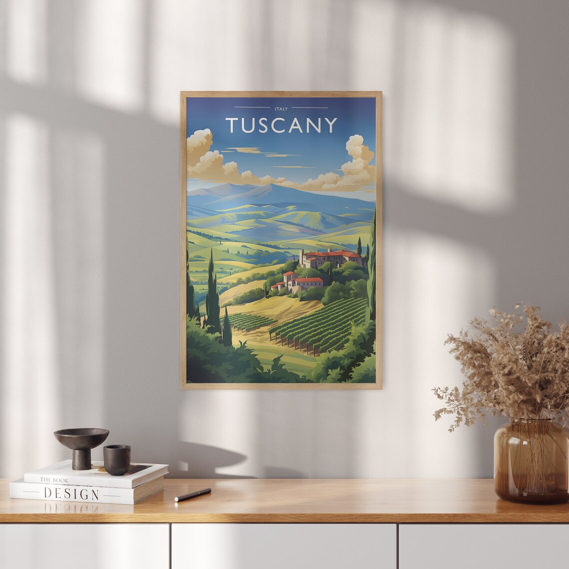 Tuscany Travel Poster, Italy Travel Art Print - Image 5